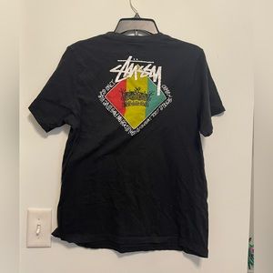 Stussy T Shirt Black Sz L